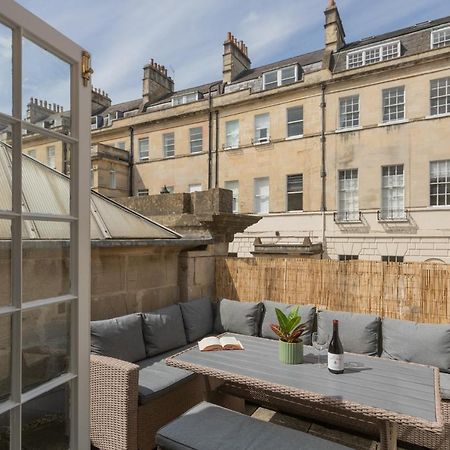Appartamento Crescent Mews Bath Esterno foto
