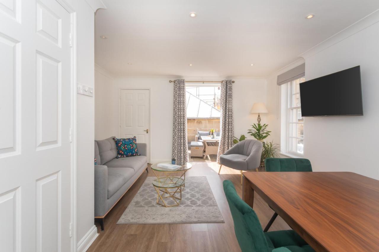 Appartamento Crescent Mews Bath Esterno foto