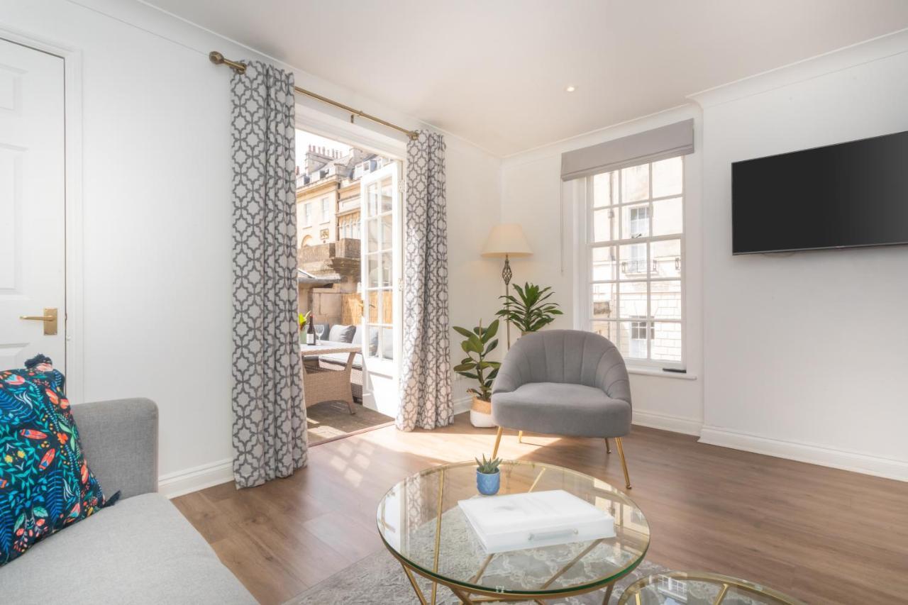 Appartamento Crescent Mews Bath Esterno foto
