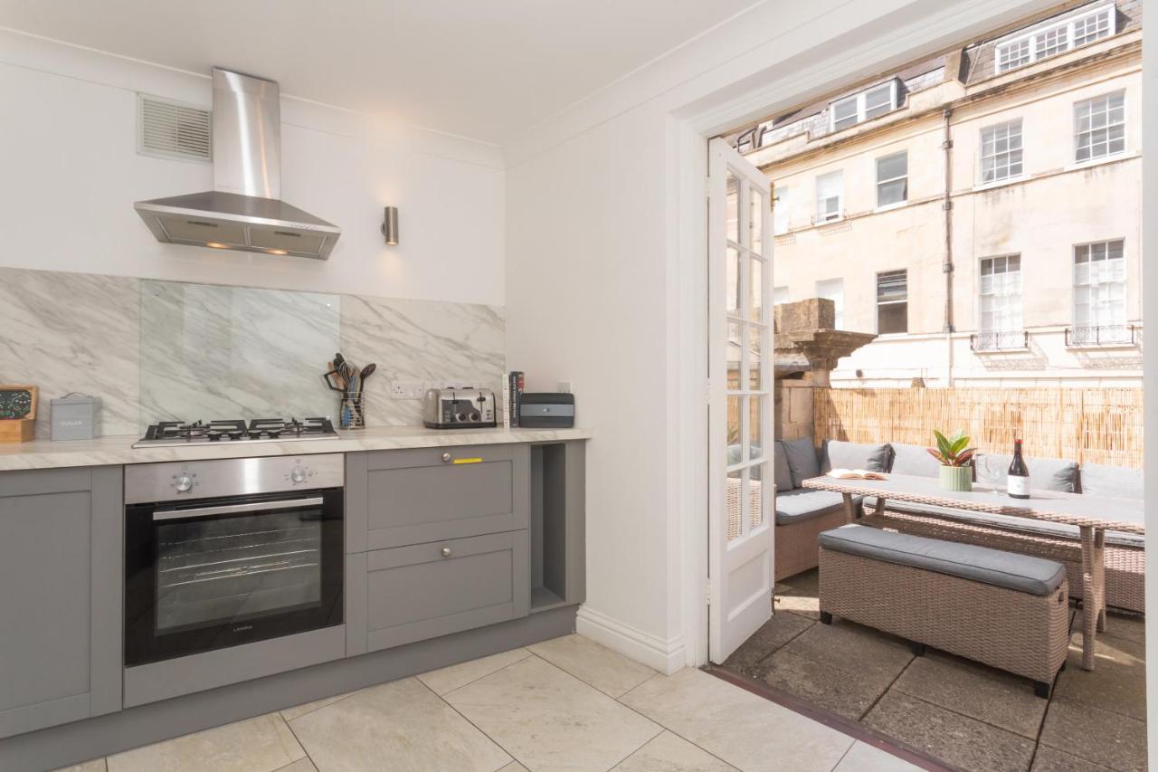 Appartamento Crescent Mews Bath Esterno foto