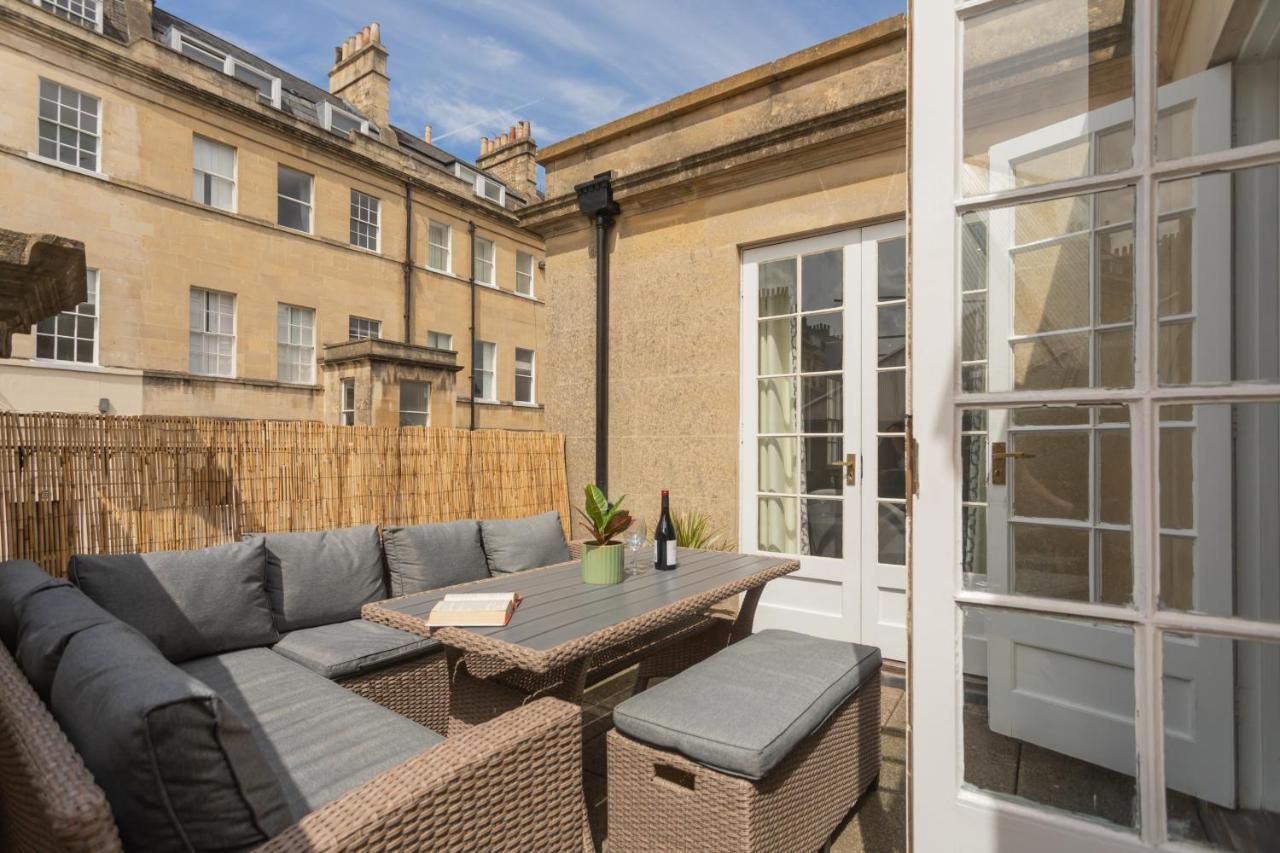 Appartamento Crescent Mews Bath Esterno foto